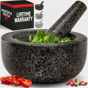 Cooking Patch | Front Page Cooking Patch Heavy granite mortar - kitchen essentials