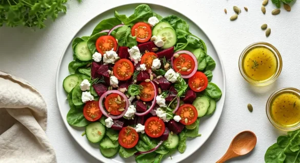 Cooking Patch | Easy Jasmund Cliffside Salad Recipe: A Fresh German Coastal Dish