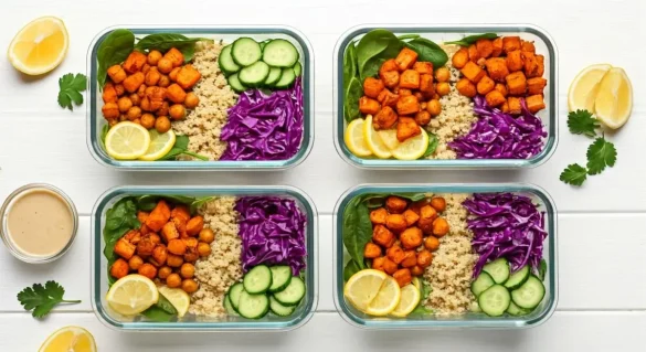 Cooking Patch | High Protein Vegetarian Meal Prep Ideas: Easy Recipes for a Filling Week
