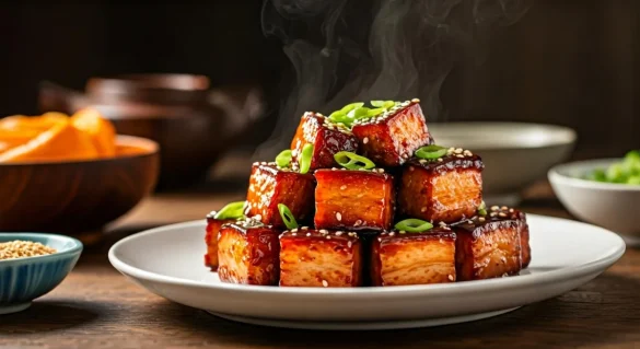 Cooking Patch | Orange Glazed Pork Belly Recipe: Lunar New Year Centerpiece & Family Favorite